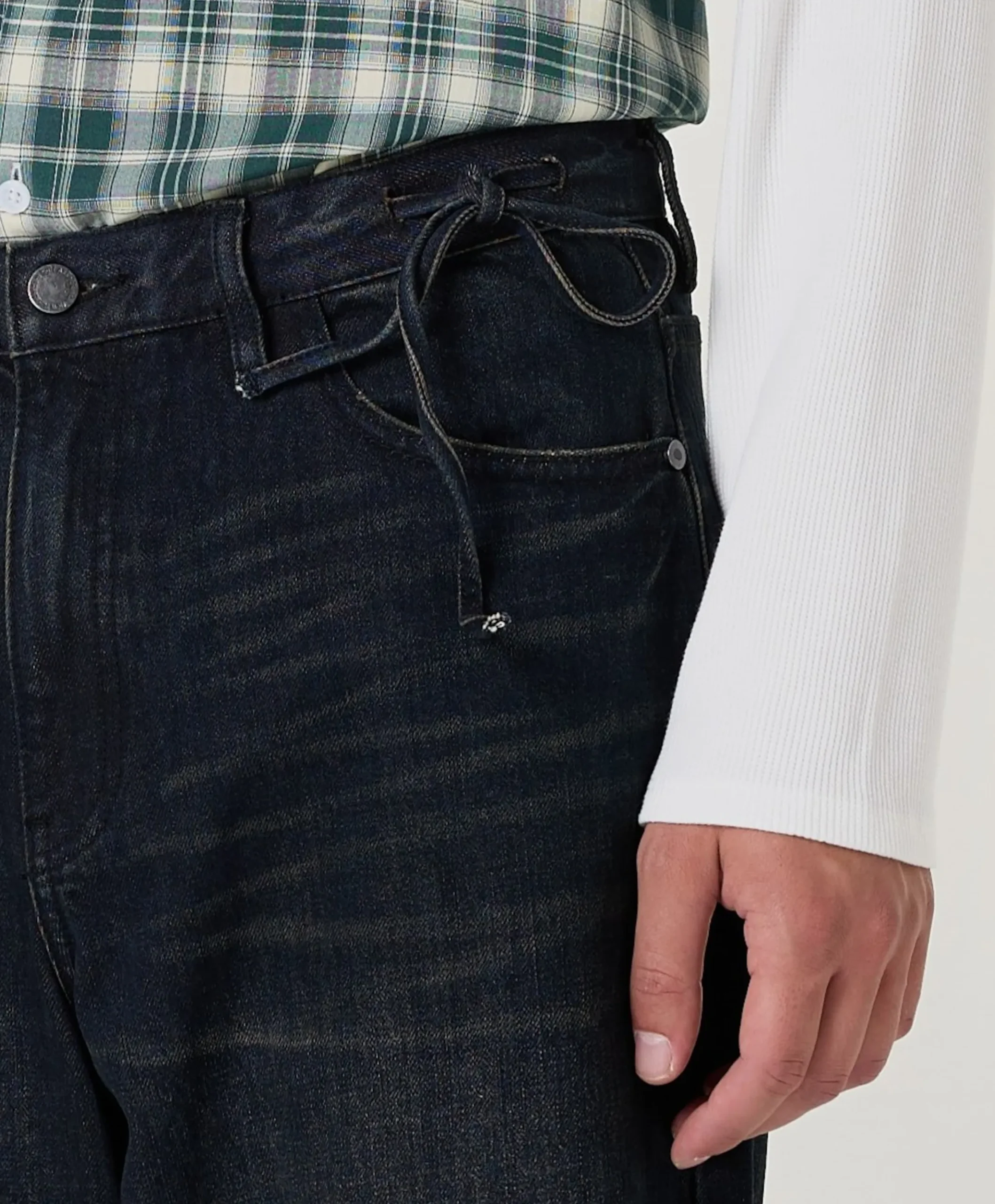 40A Denim Dark heren broek blauw