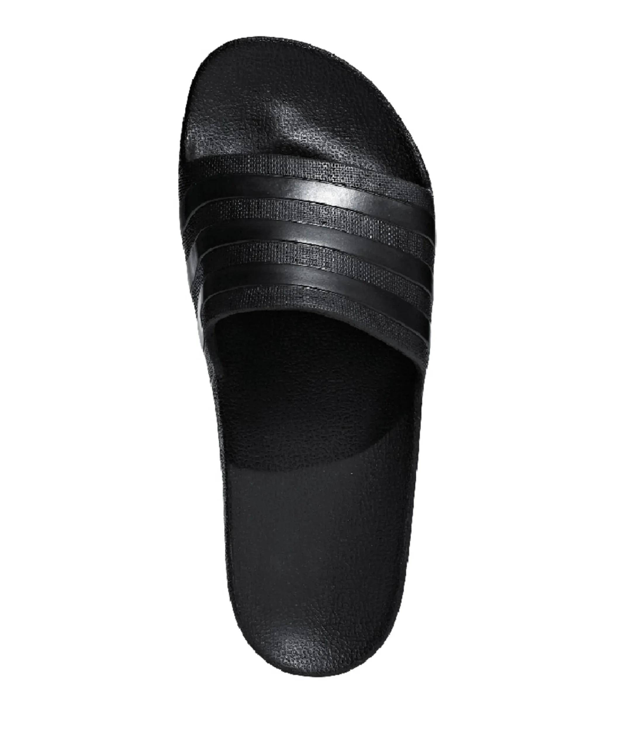 Adilette Aqua heren badslipper zwart