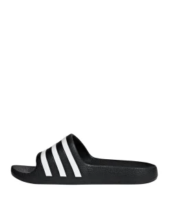 Adilette Aqua K jongens badslipper zwart