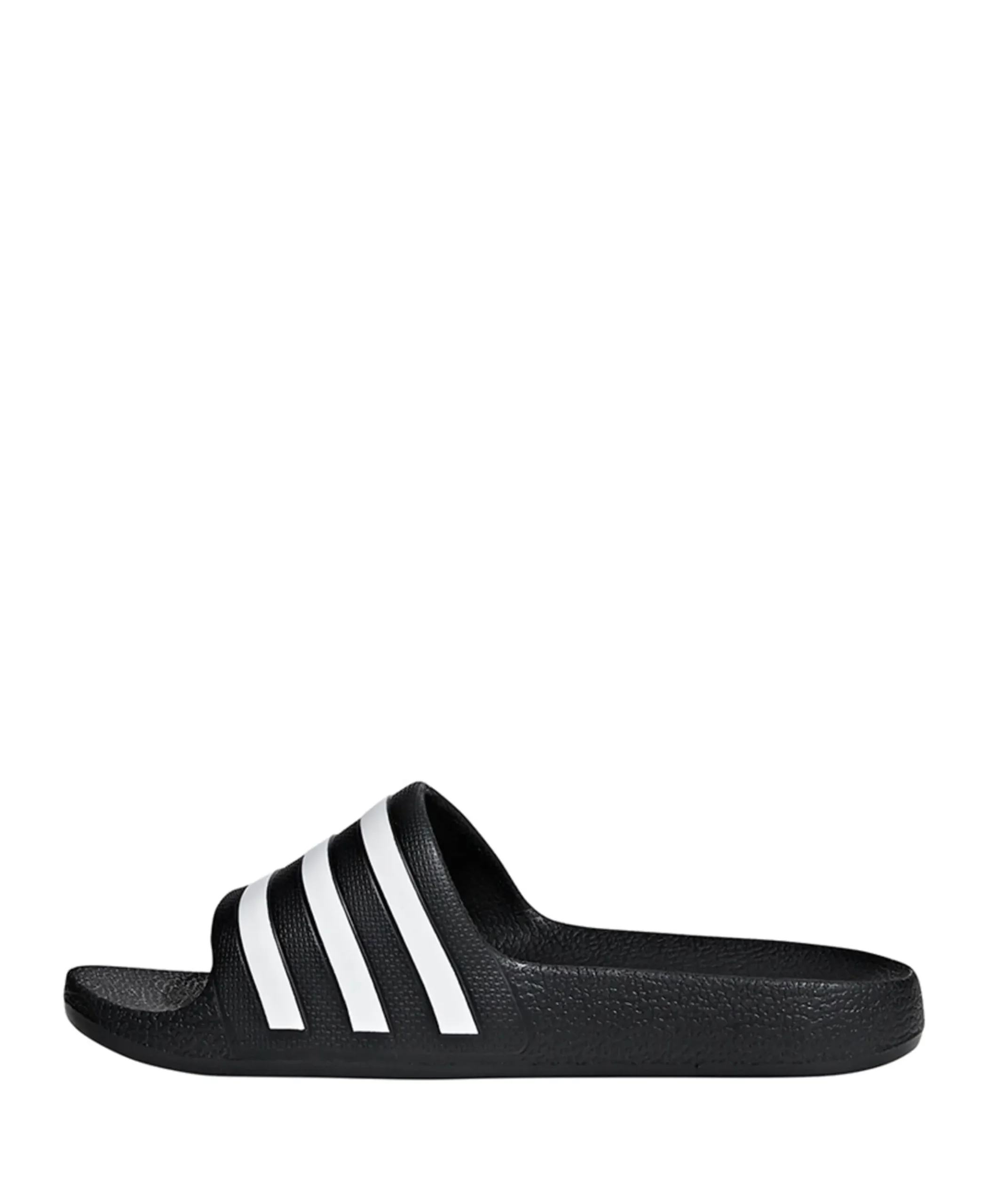 Adilette Aqua K jongens badslipper zwart