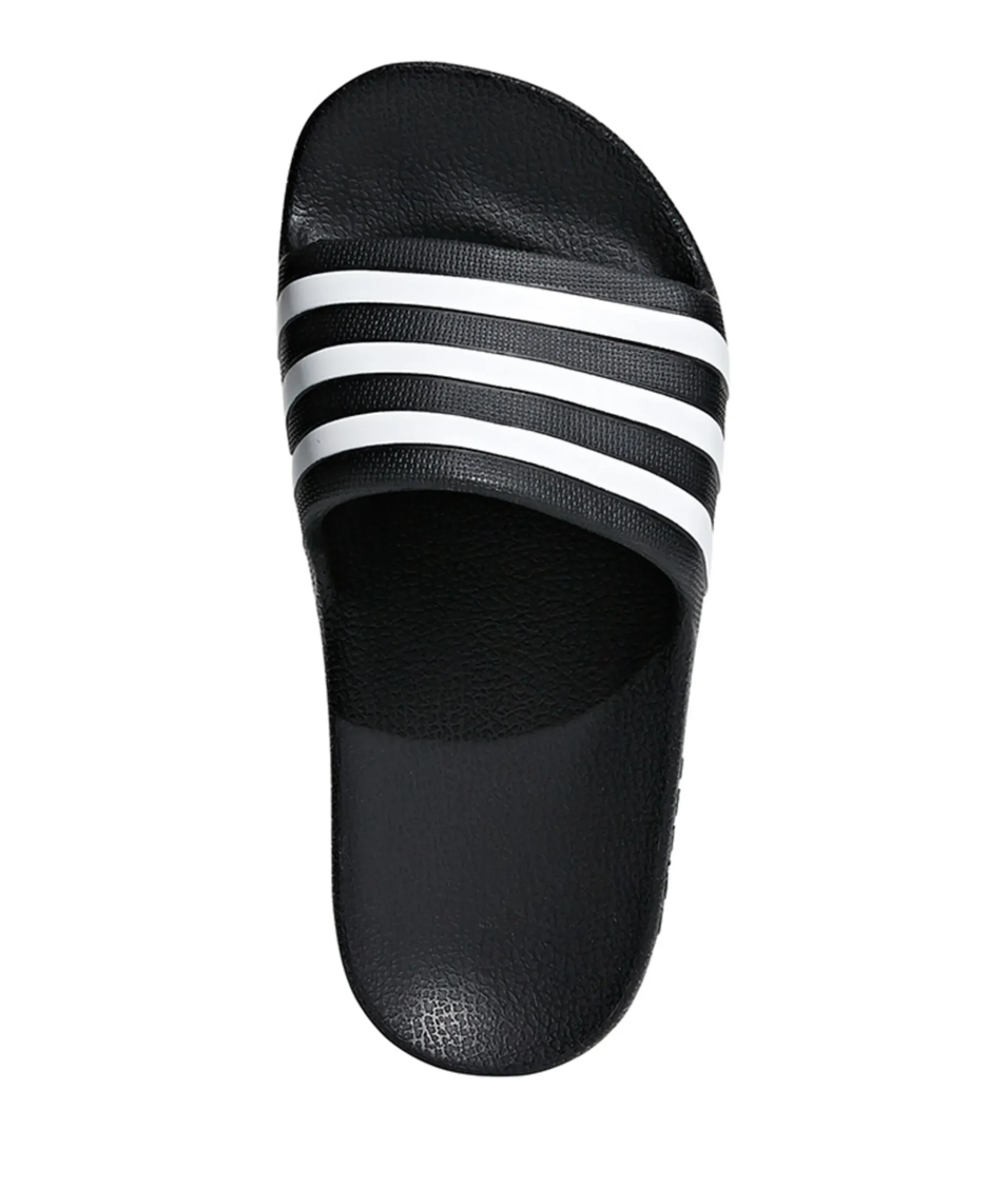 Adilette Aqua K jongens badslipper zwart