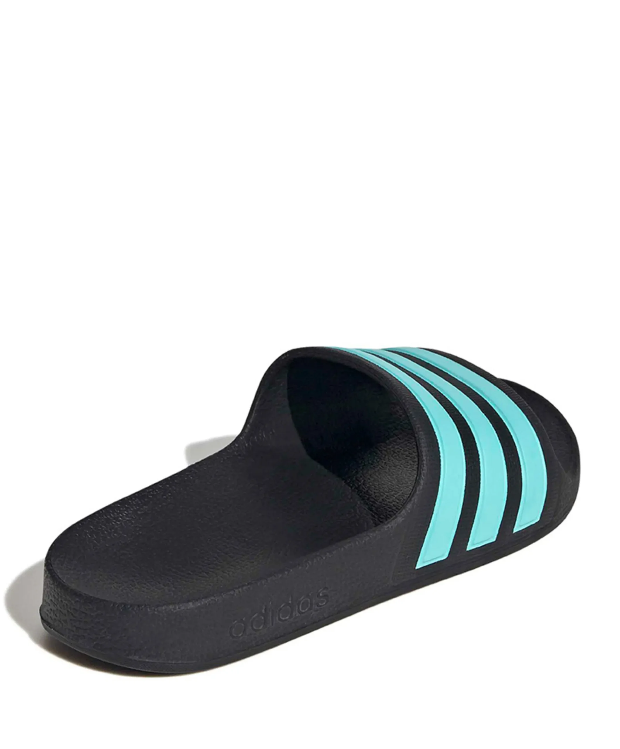ADILETTE AQUA K jongens badslipper zwart