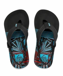Ahitropical jongens slippers zwart