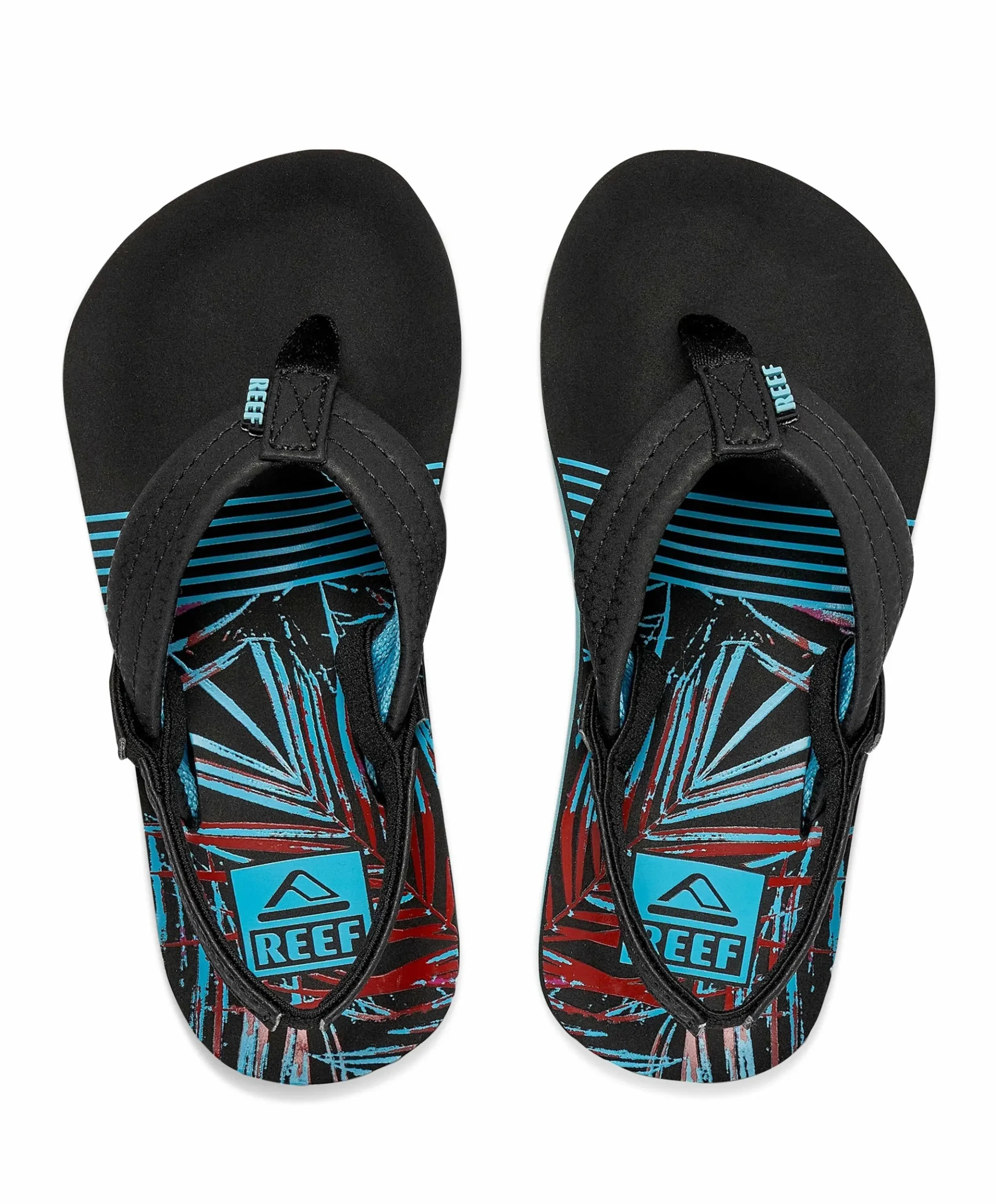 Ahitropical jongens slippers zwart