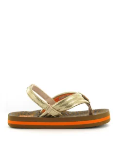 Ahi wild meisjes slippers goud
