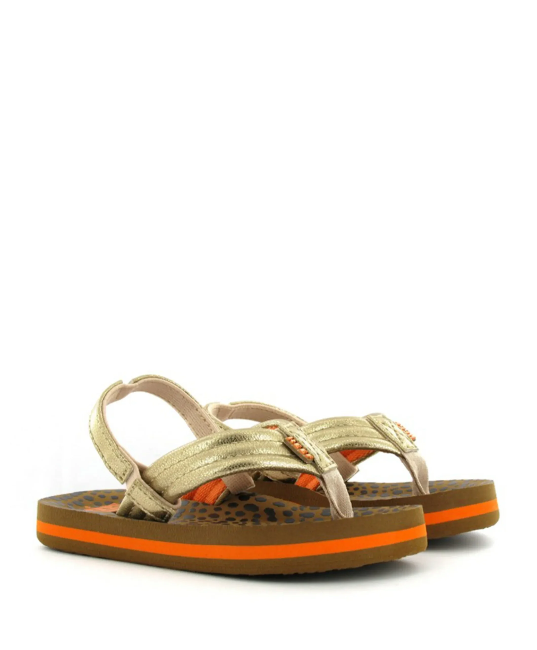 Ahi wild meisjes slippers goud