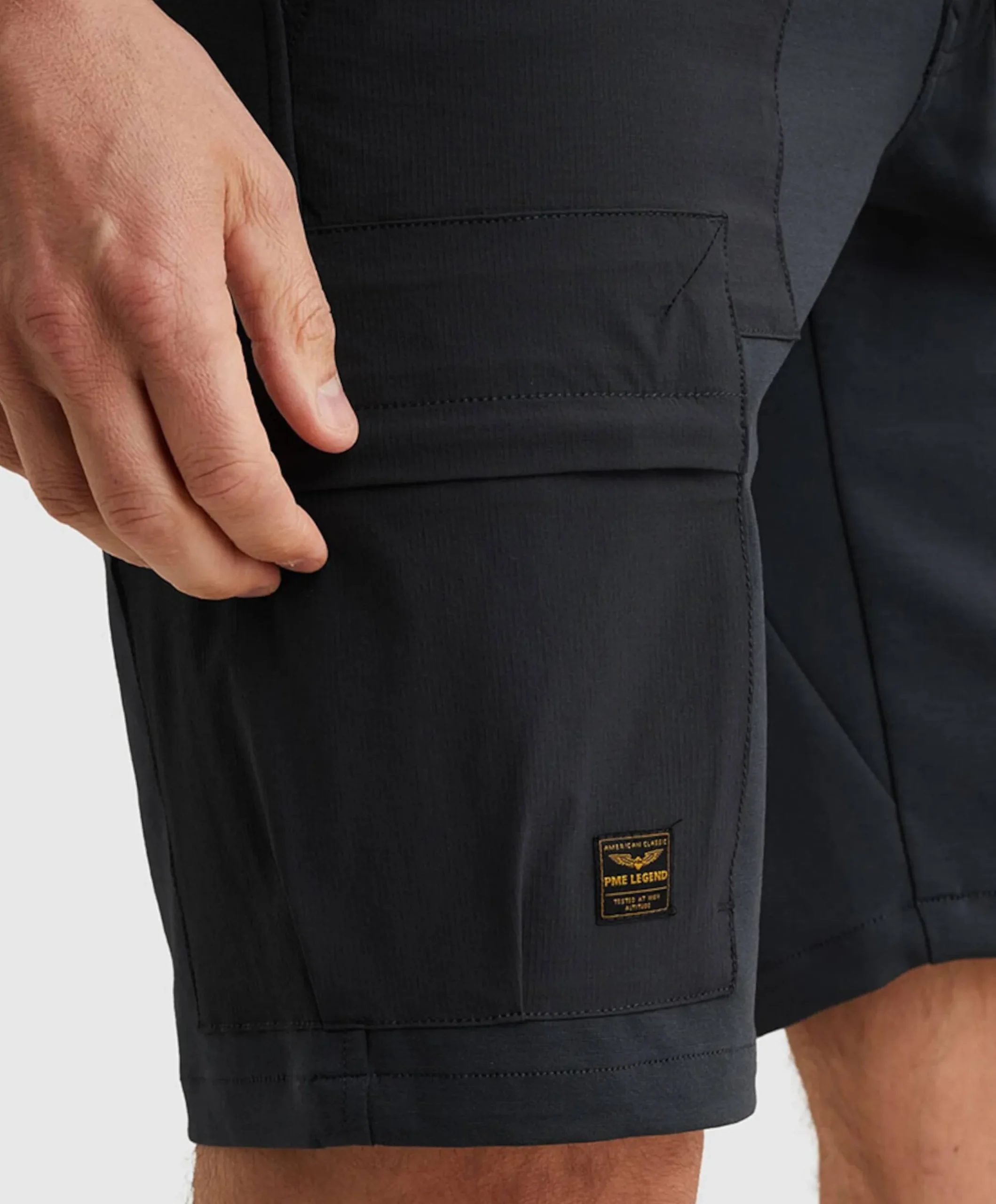 AIRYLON CARGO SHORTS TECH SWEAT heren korte broek blauw