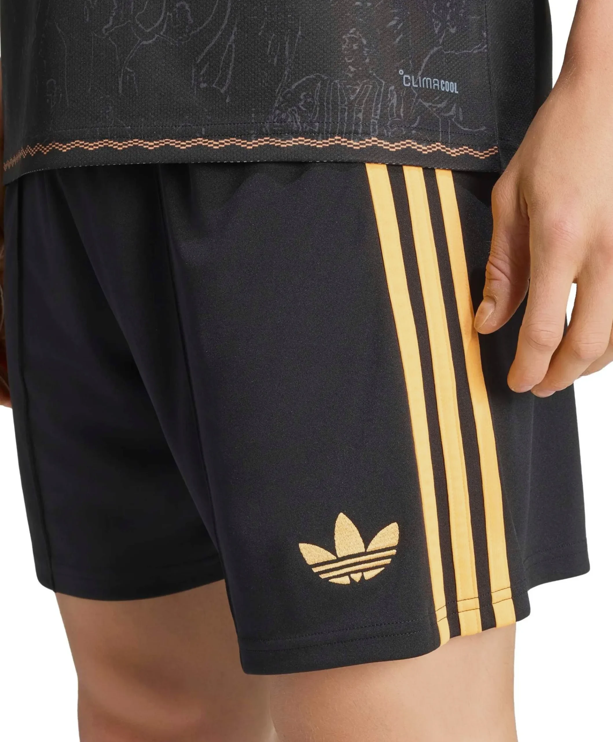 AJAX A SHO heren shorts zwart