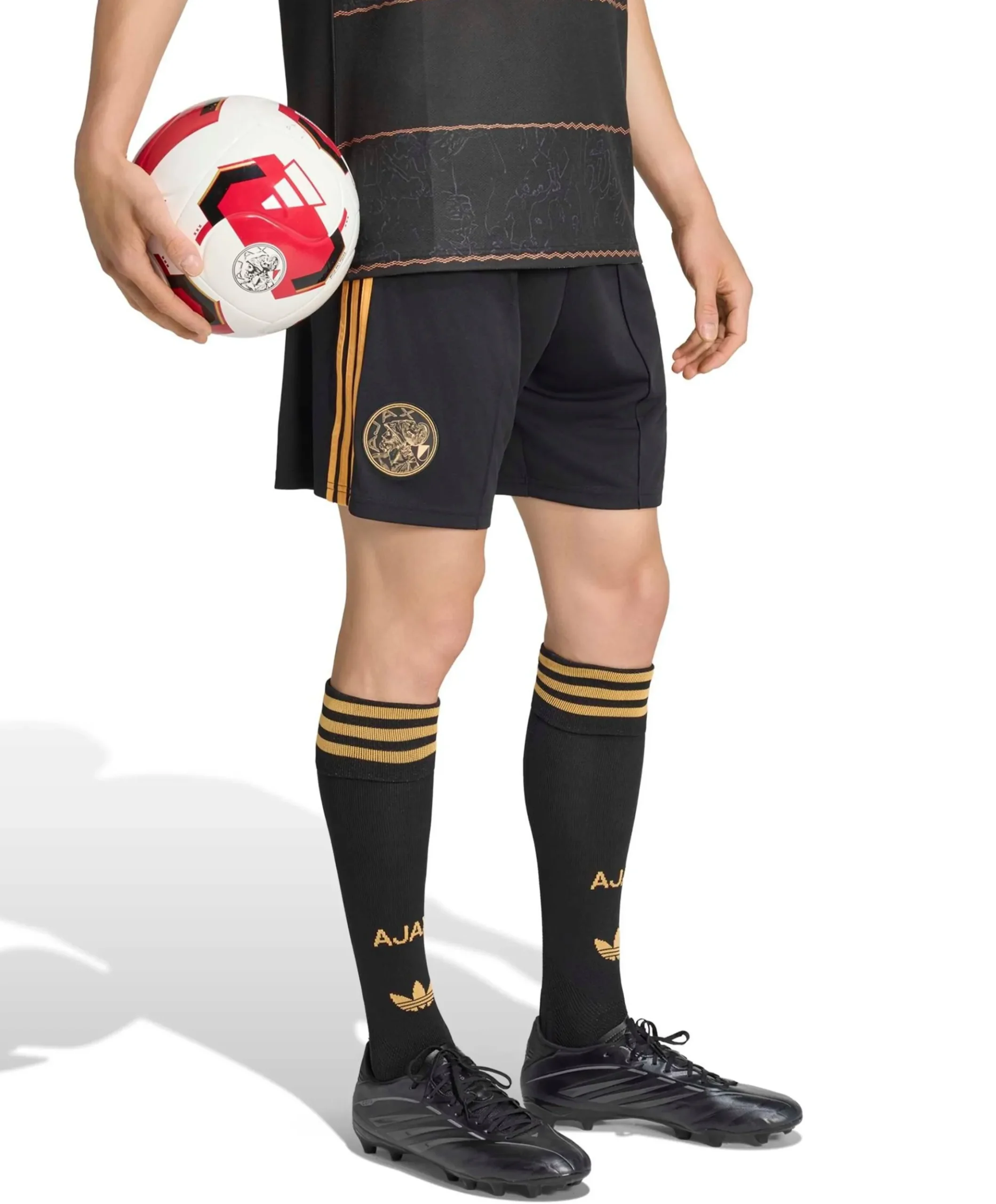 AJAX A SHO heren shorts zwart