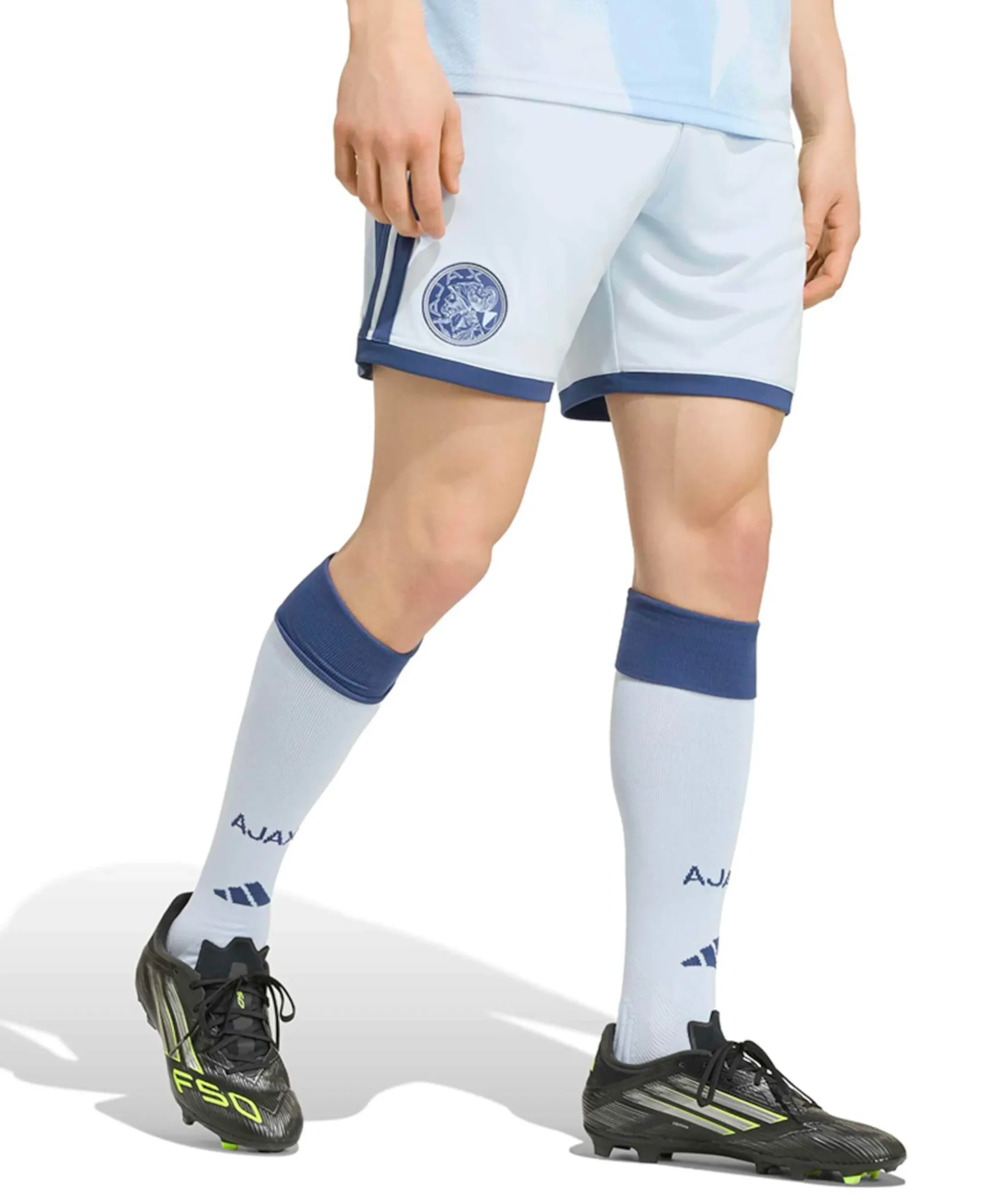 AJAX 3 SHO heren shorts blauw