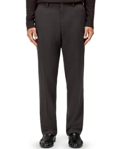 AJEND_RGLR heren pantalon bruin