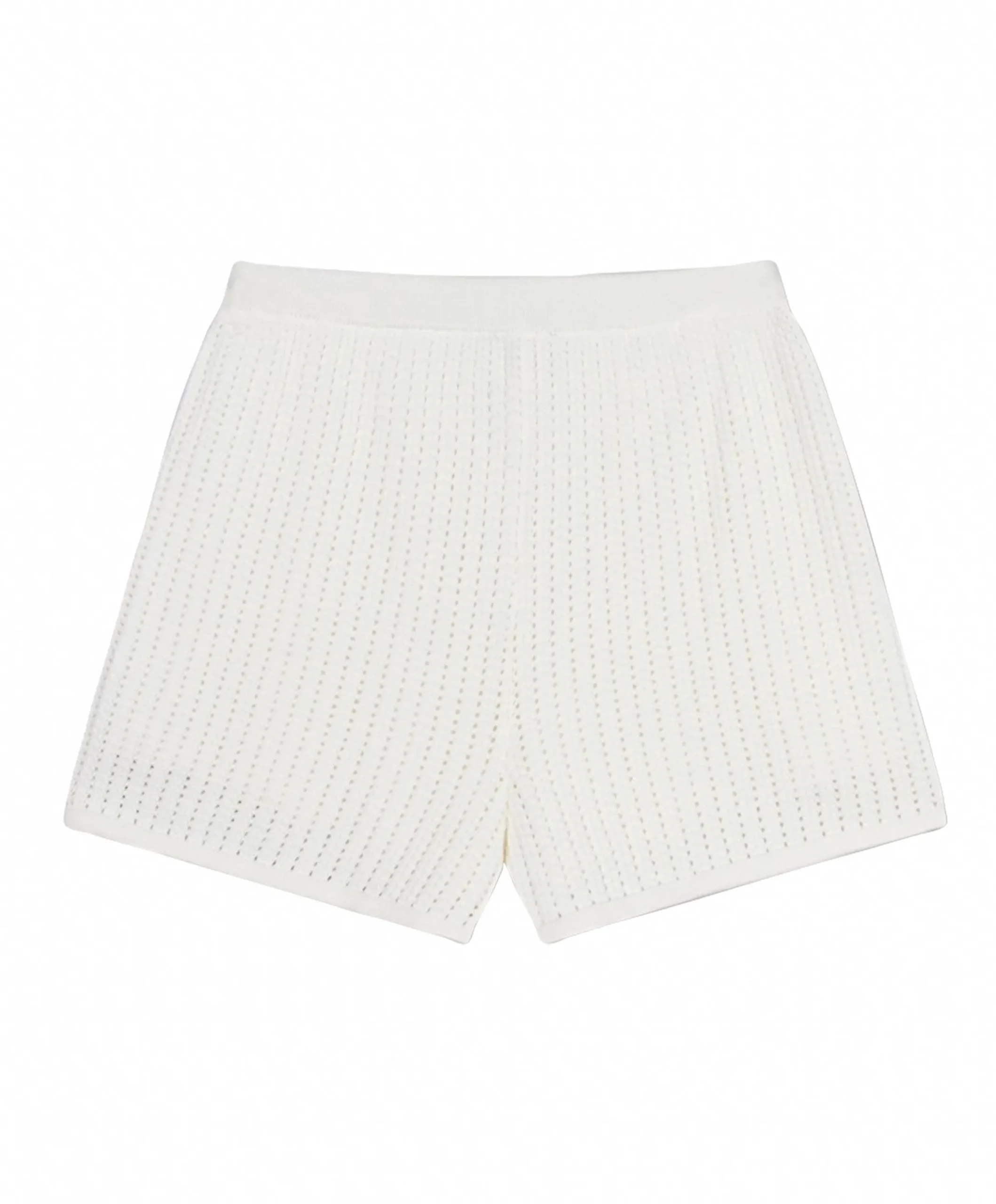 AJOUR SHORTS dames korte broek ecru