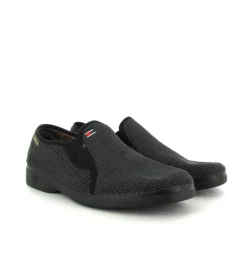 Alberola T6095B heren pantoffels zwart