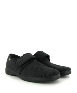 Alberola T5892 heren pantoffels zwart