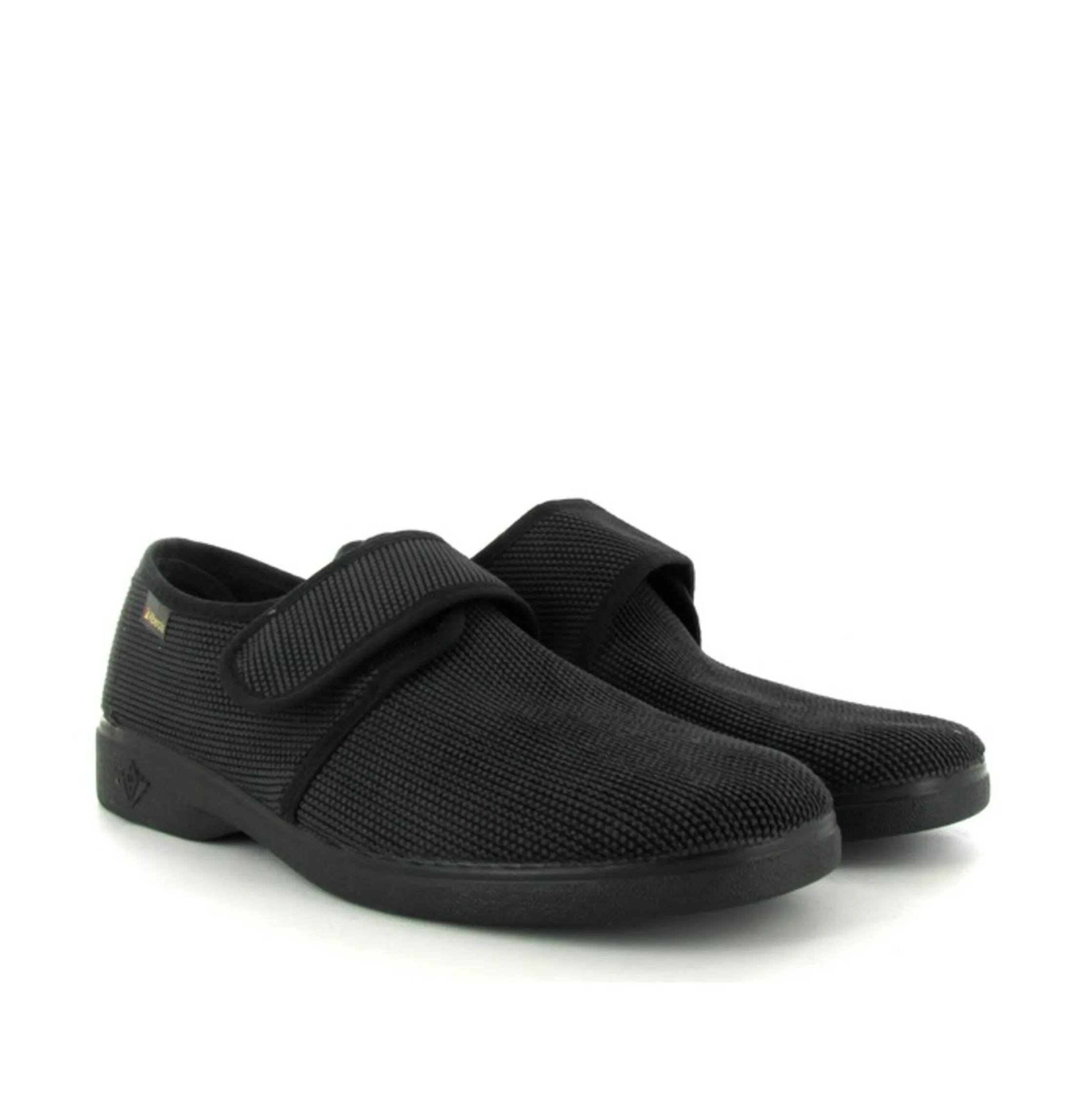 Alberola T5892 heren pantoffels zwart