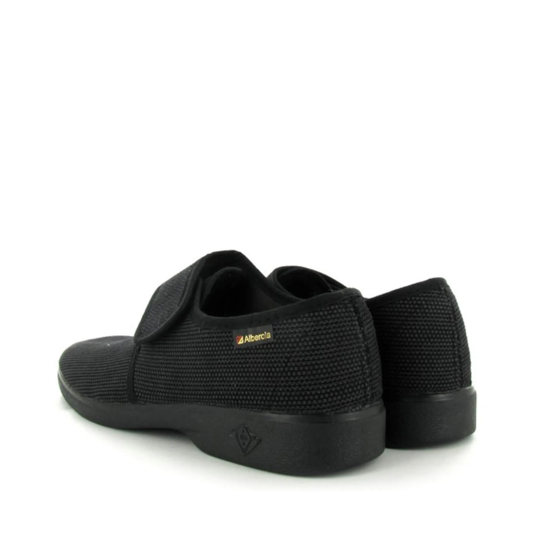 Alberola T5892 heren pantoffels zwart