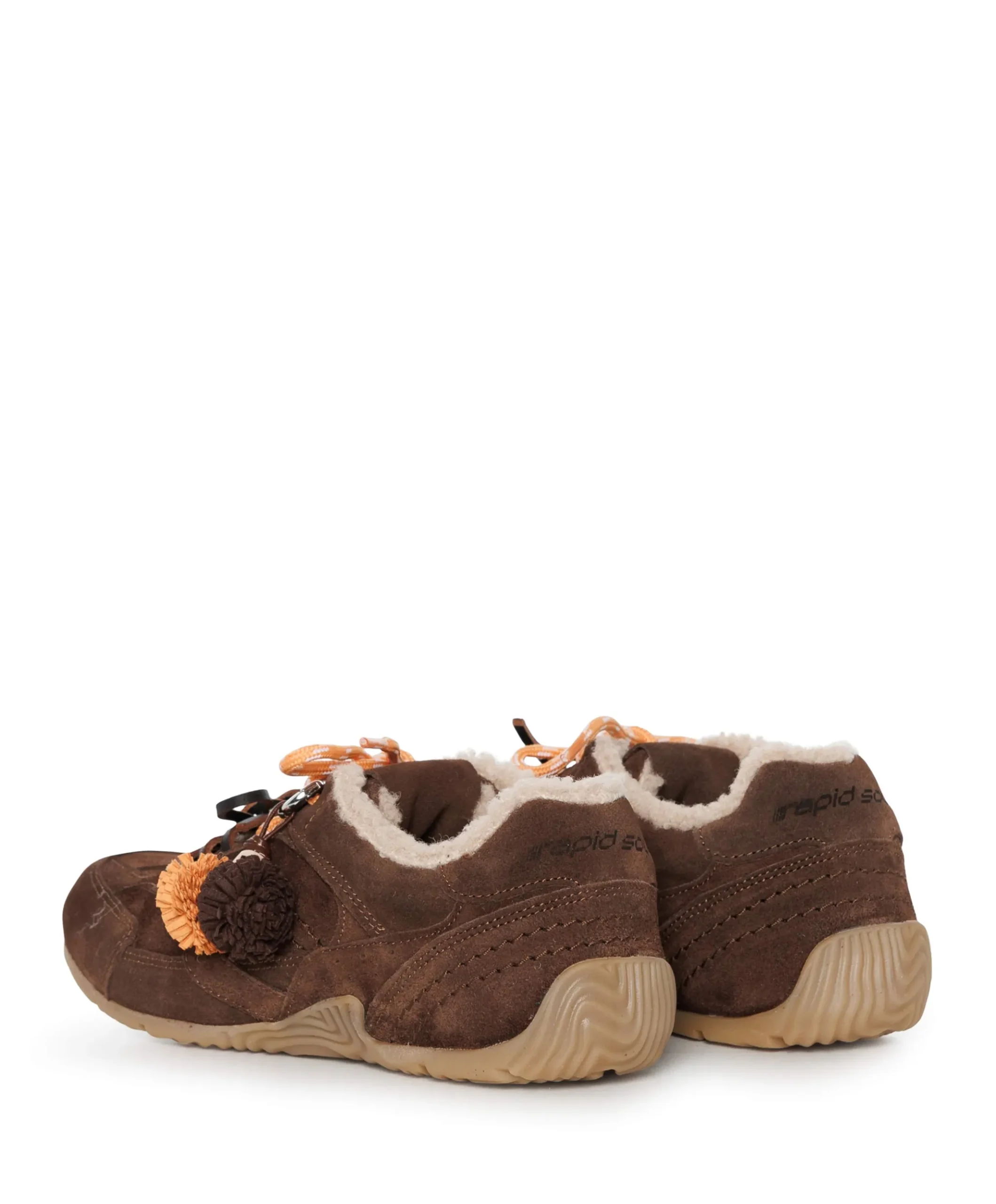 Alexia dames sneakers bruin