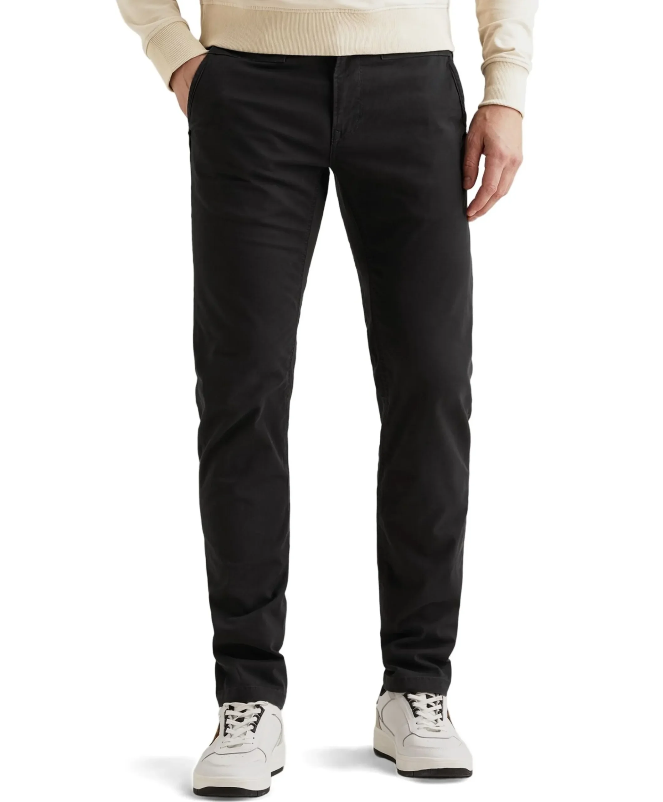 AMERICAN CLASSIC CHINO heren broek zwart