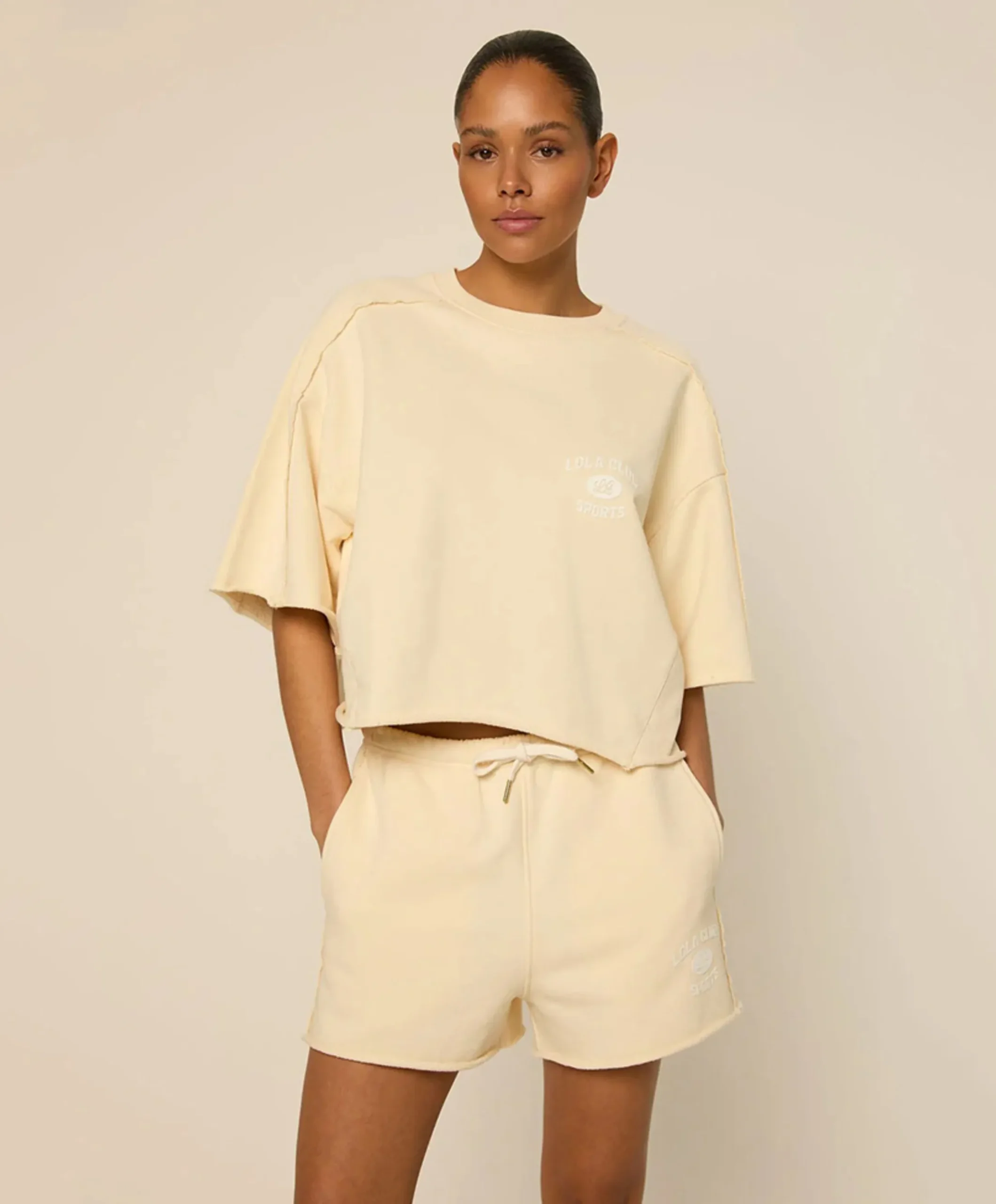 Anine dames shorts ecru