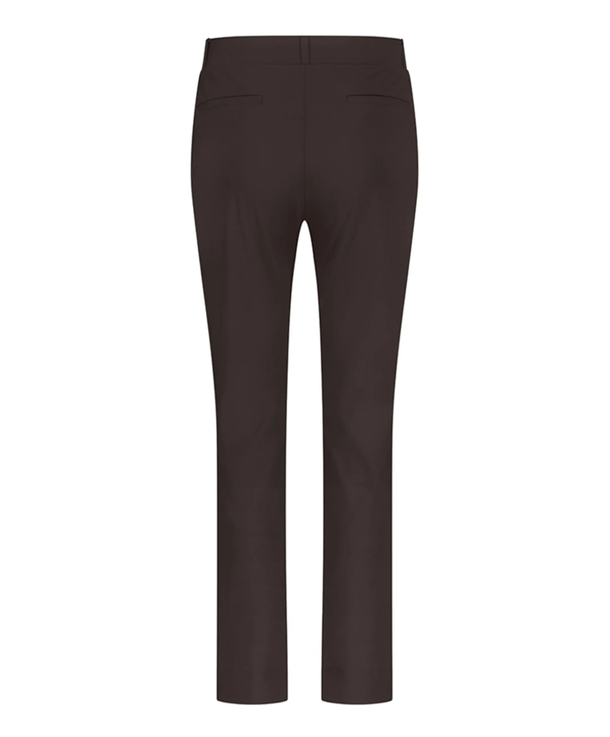 Anne bonded broek bruin