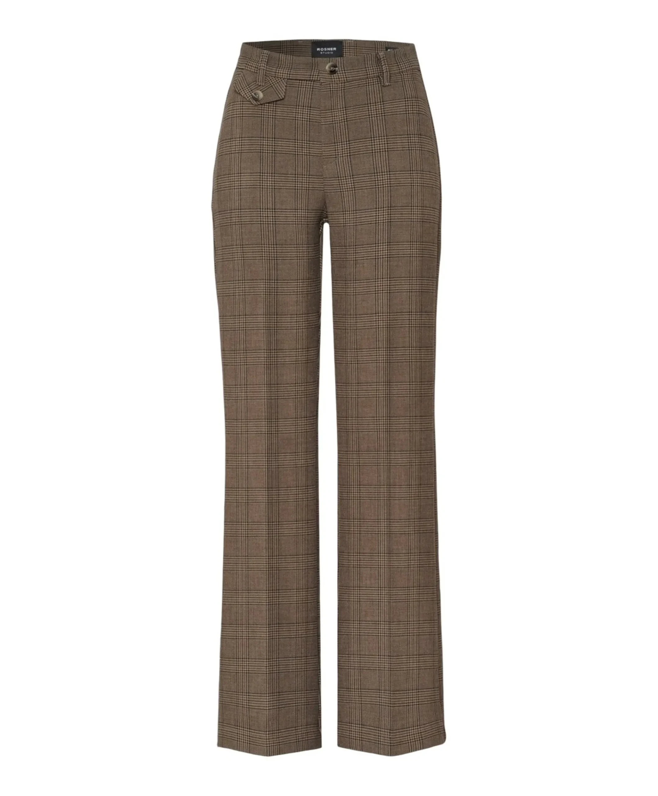 Audrey Flared Clean dames broek bruin