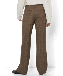 Audrey Flared Clean dames broek bruin
