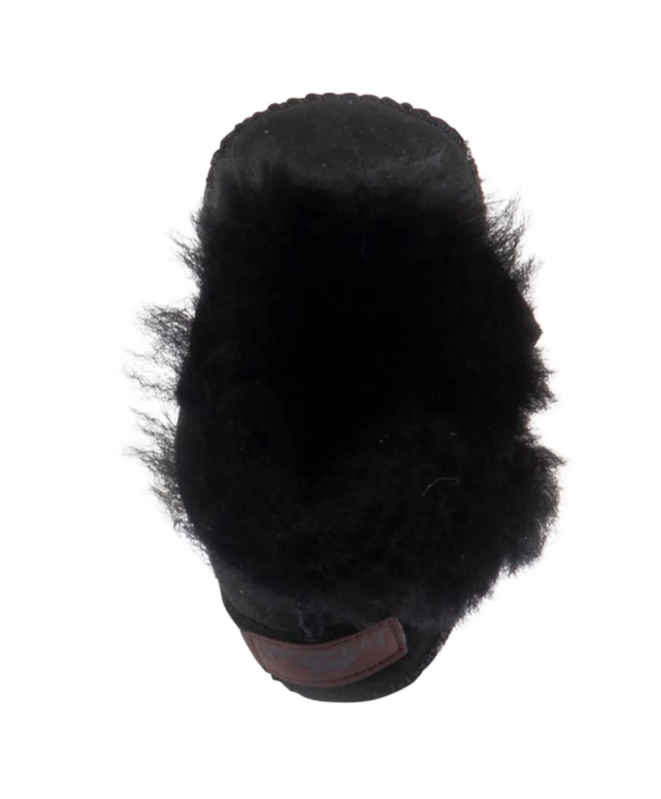 Baby bootie jongens pantoffels zwart