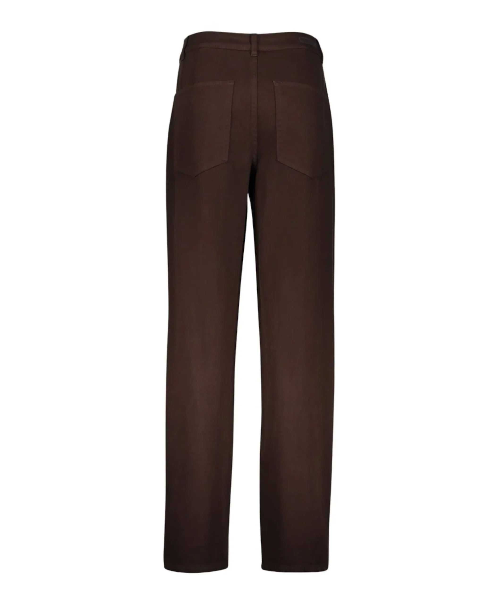 Balloon + snaps dames jeans bruin