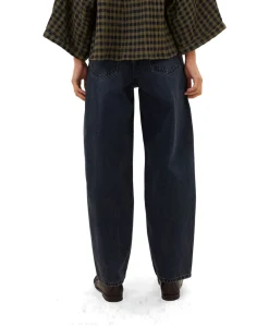 baloe oil dames jeans blauw