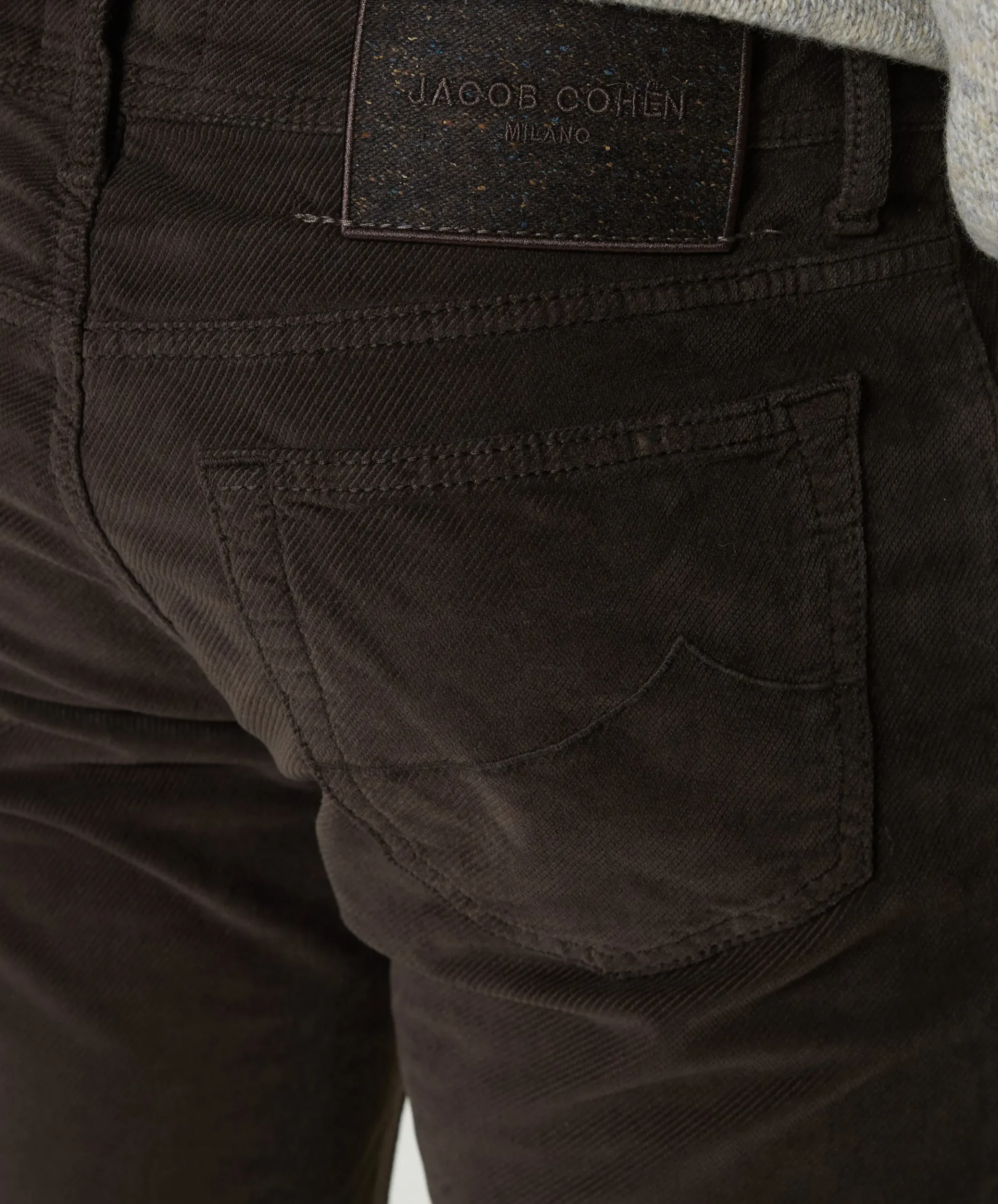 Bard Slim 5 pkt heren broek bruin