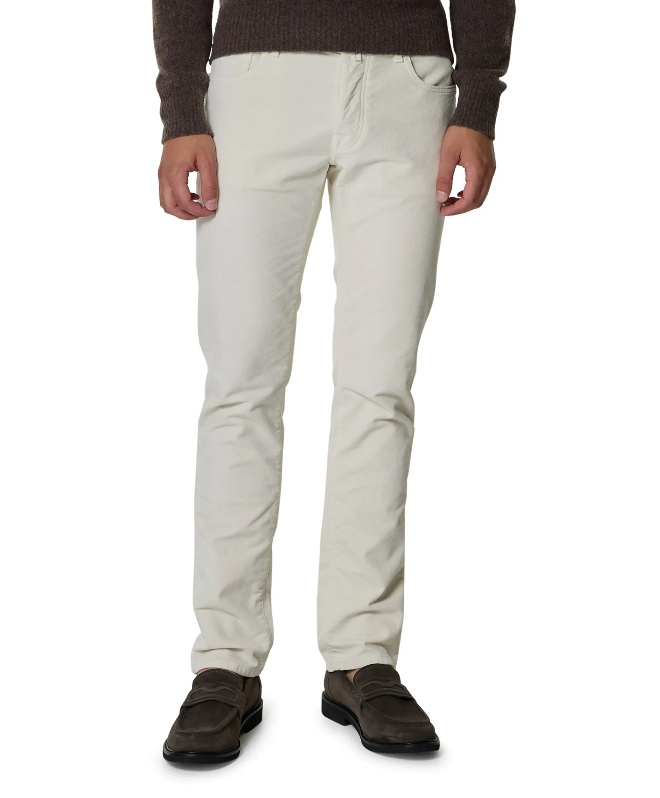 Bard Slim 5 pkt heren broek ecru