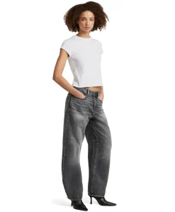 Barrel 3D Loose Wmn dames jeans grijs