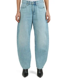 Barrel 3D Loose Wmn dames jeans blauw
