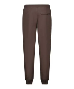 BASIC SWEAT PANTS heren broek bruin
