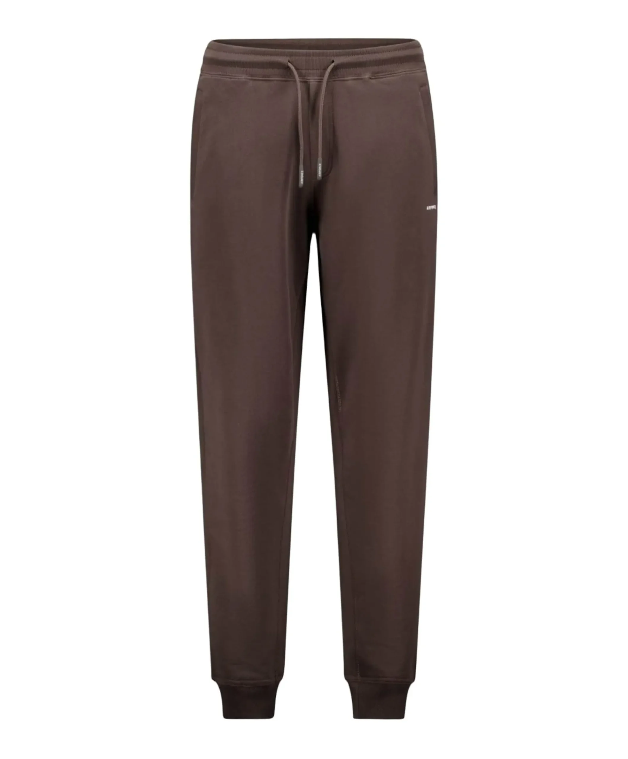BASIC SWEAT PANTS heren broek bruin