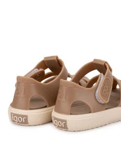 Bay uniseks sandalen beige