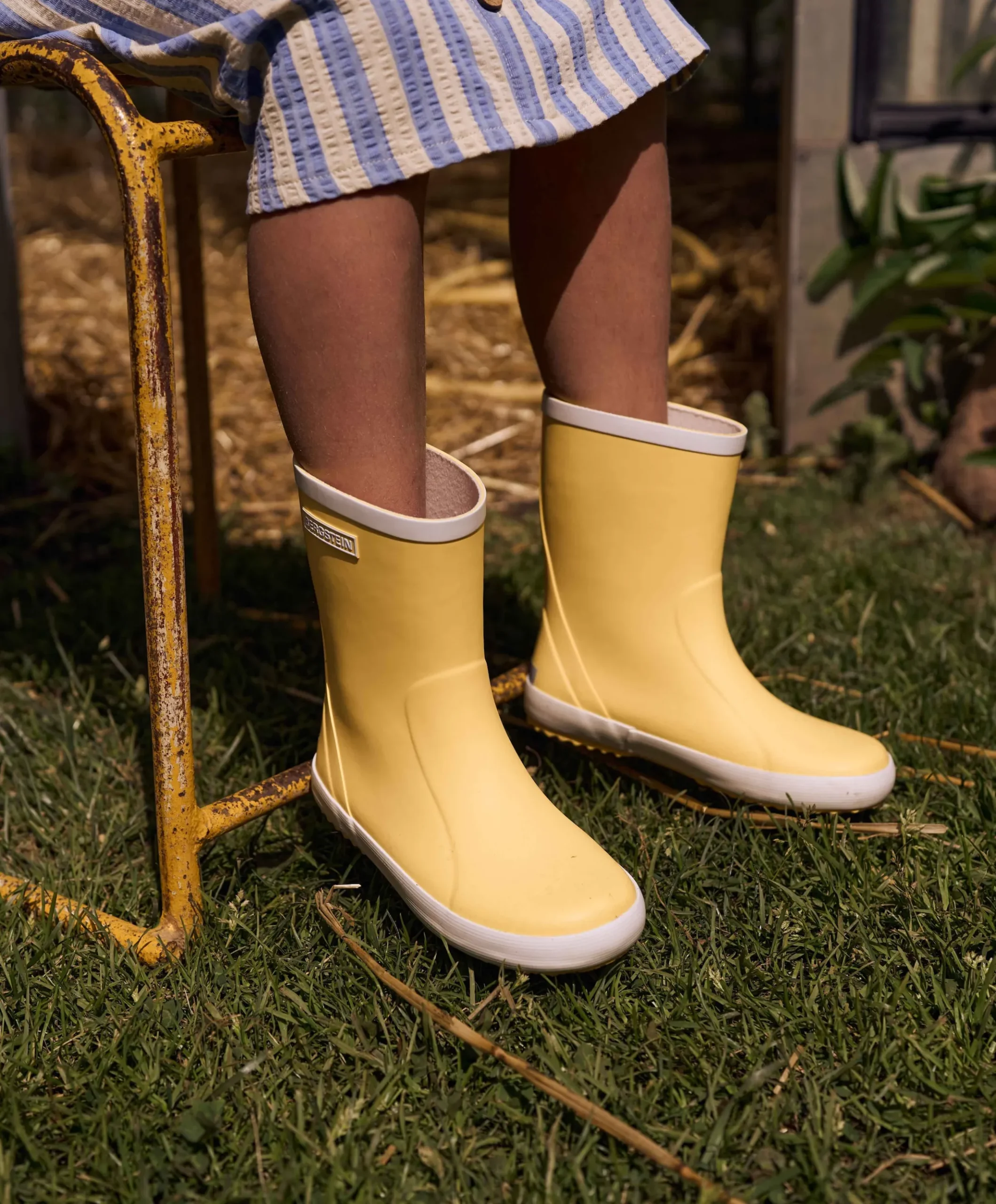 Bergstein Classic Limited Edition regenlaarzen geel