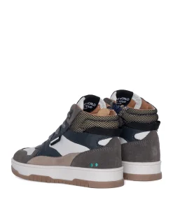 Billie Baas jongens sneakers grijs
