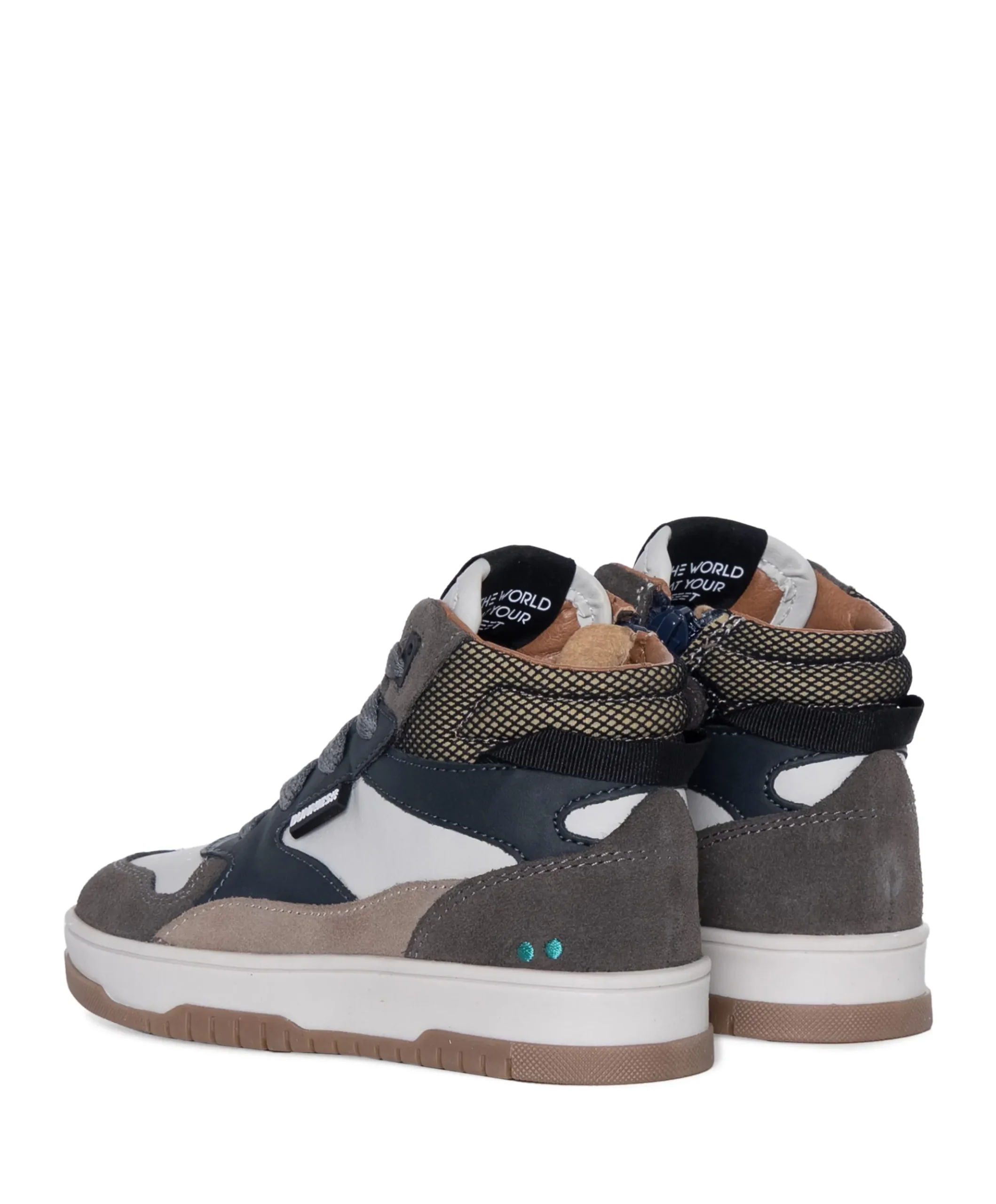 Billie Baas jongens sneakers grijs
