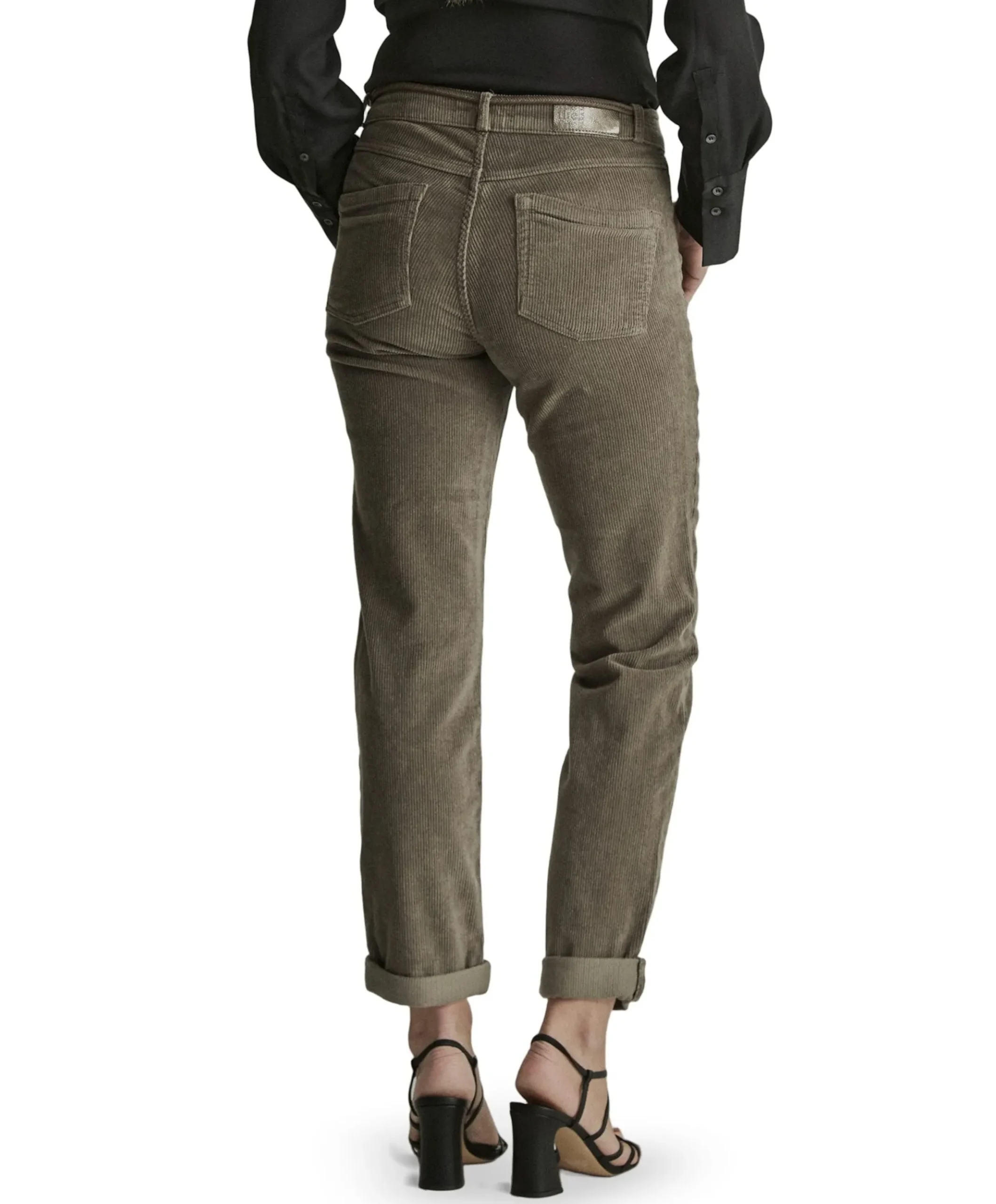 Bobby - Vintage Corduroy - 001 - Bl dames broek groen