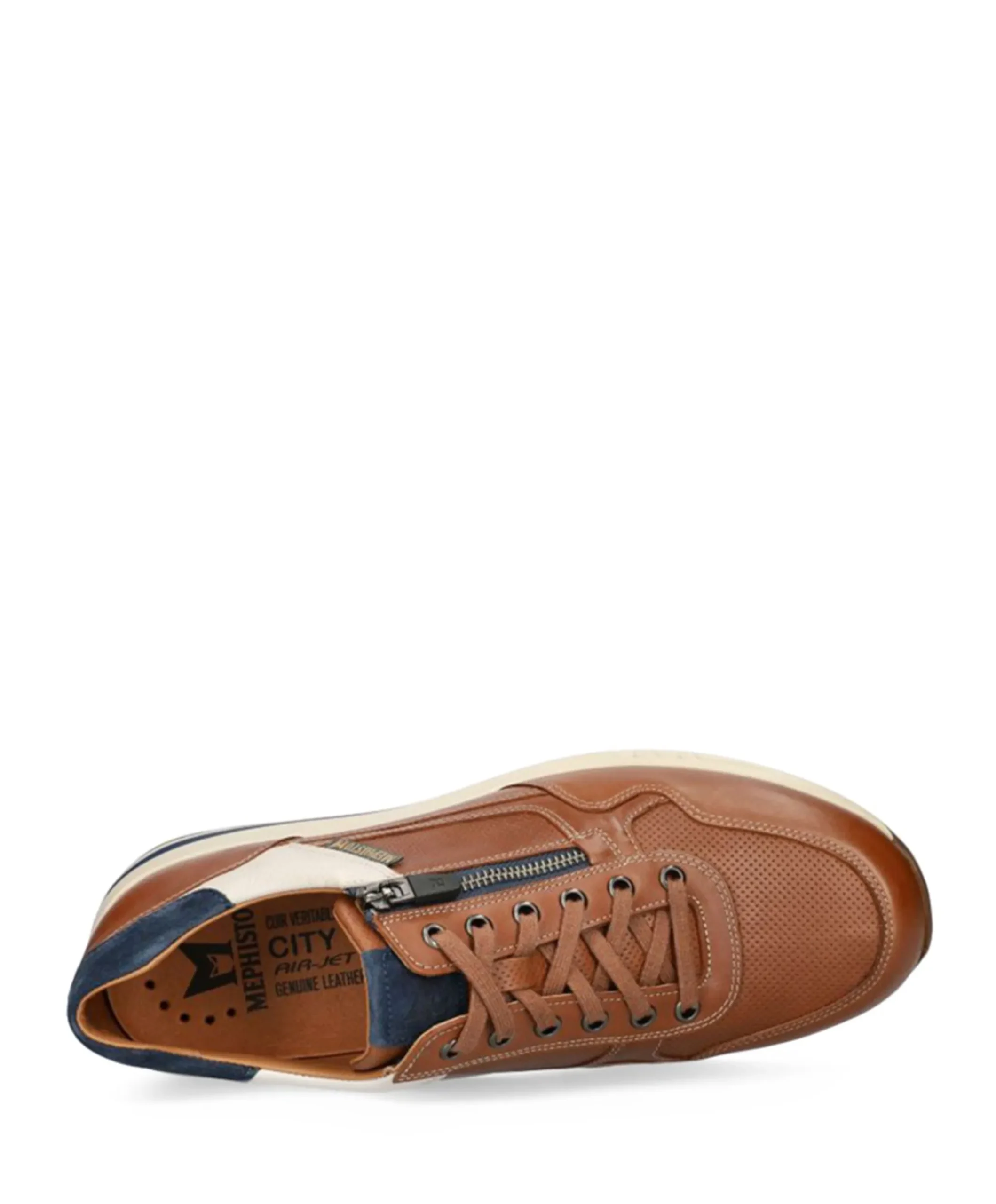 Bradley heren sneakers bruin
