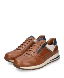 Bradley heren sneakers bruin