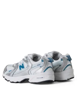 530 bungee lace uniseks sneakers zilver