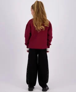 Camilla Stud meisjes jeans zwart