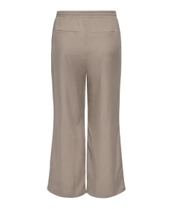 CAREVERLYN STRIPED PNT dames broek beige