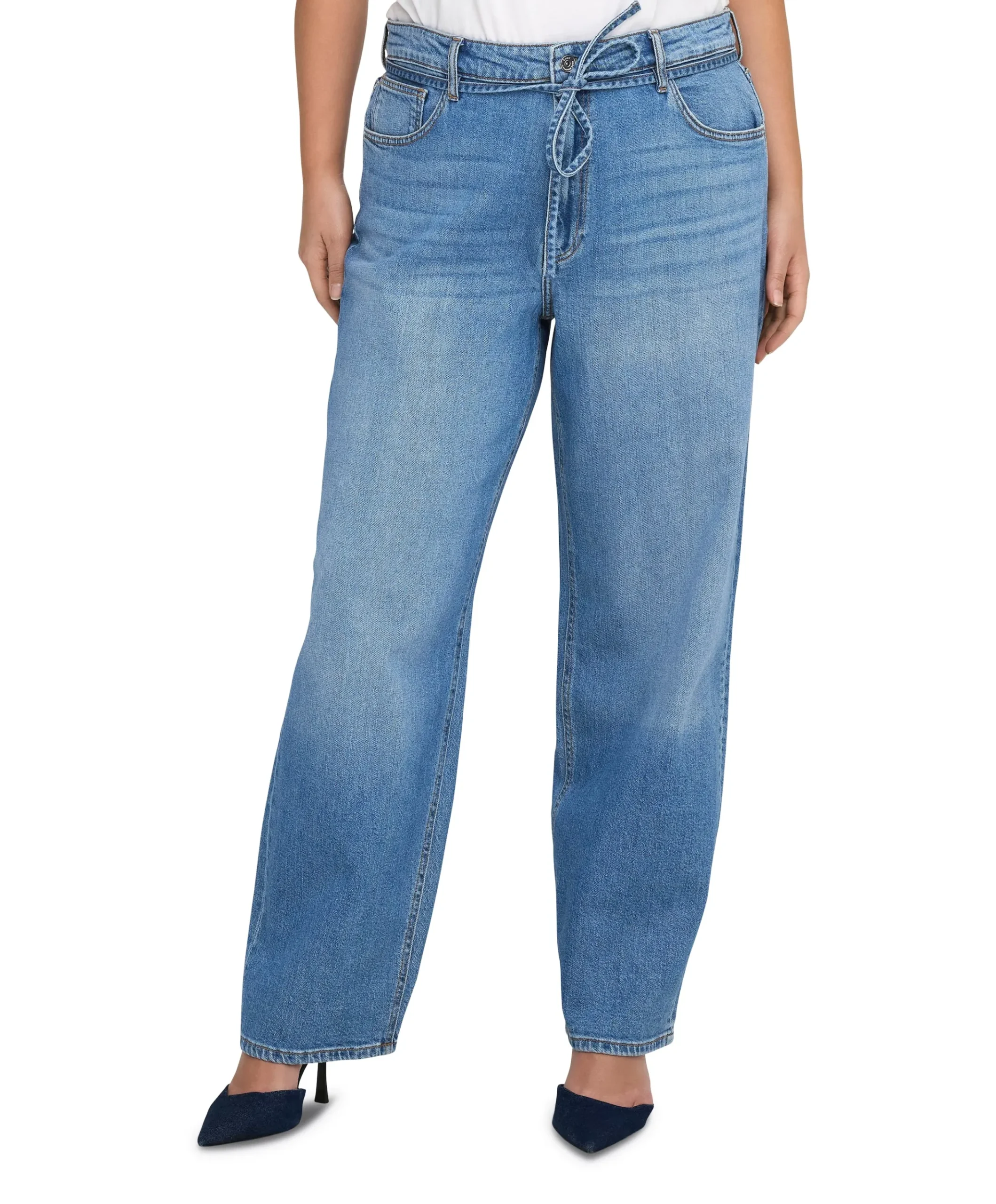 CARGIANNA MW STRAIGHT AZ751 DNM NOOS dames jeans blauw