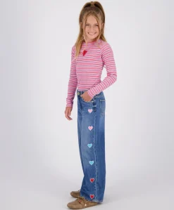 Cassie Hearts meisjes jeans blauw