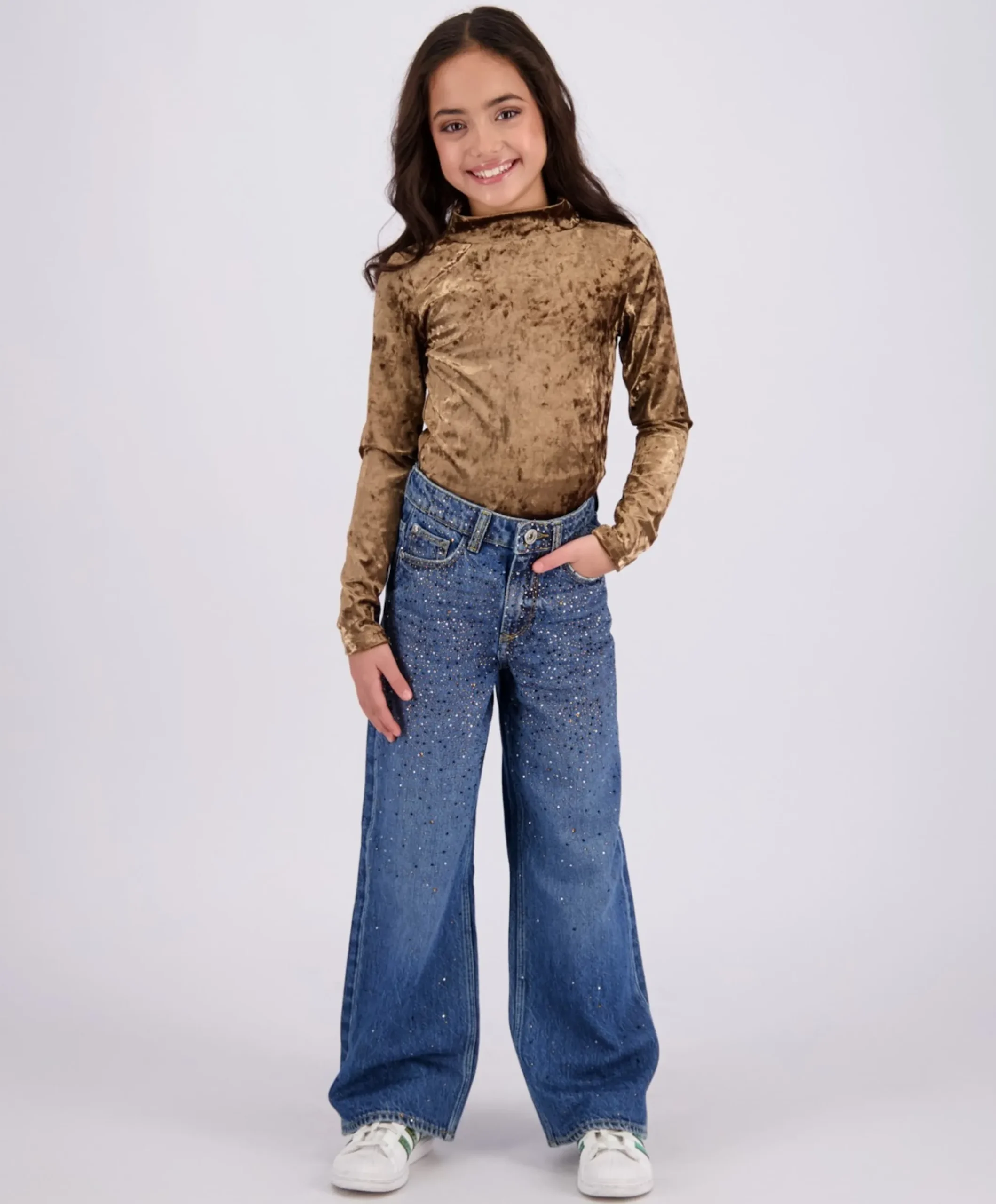 Cassie Stones meisjes jeans blauw