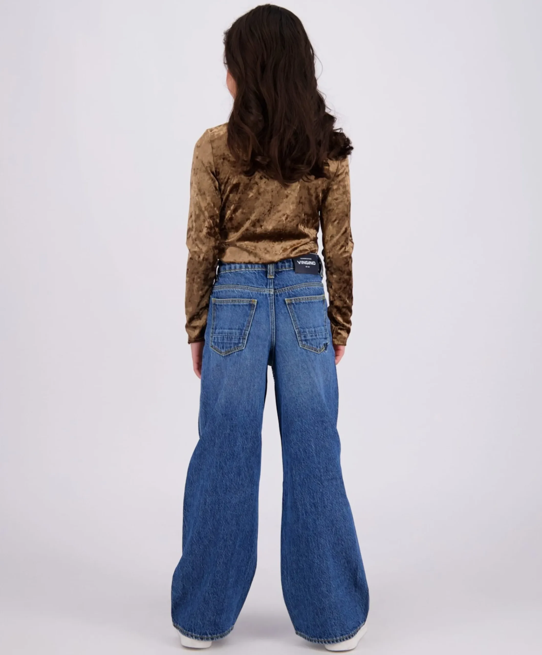 Cassie Stones meisjes jeans blauw