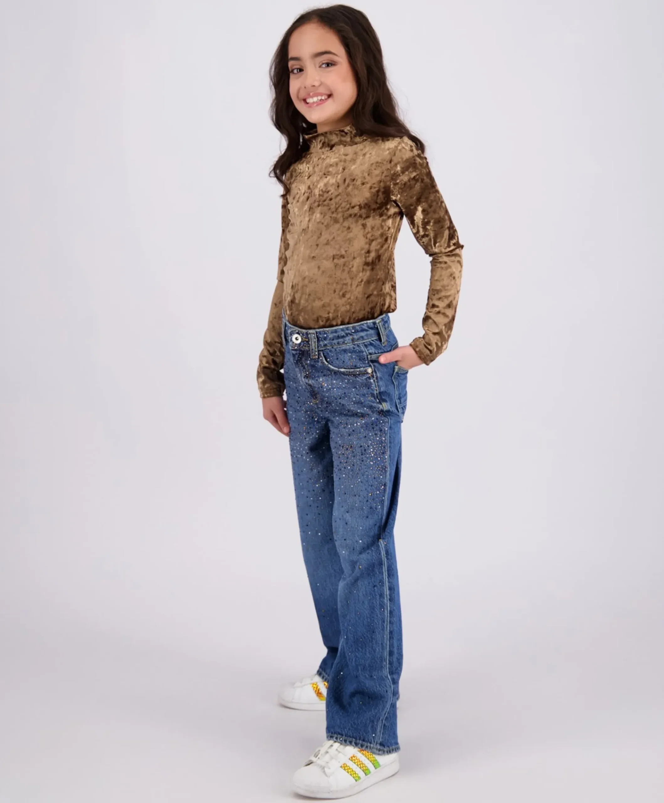 Cassie Stones meisjes jeans blauw